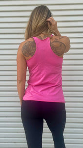 Women’s Vintage Pink Racerback Tank